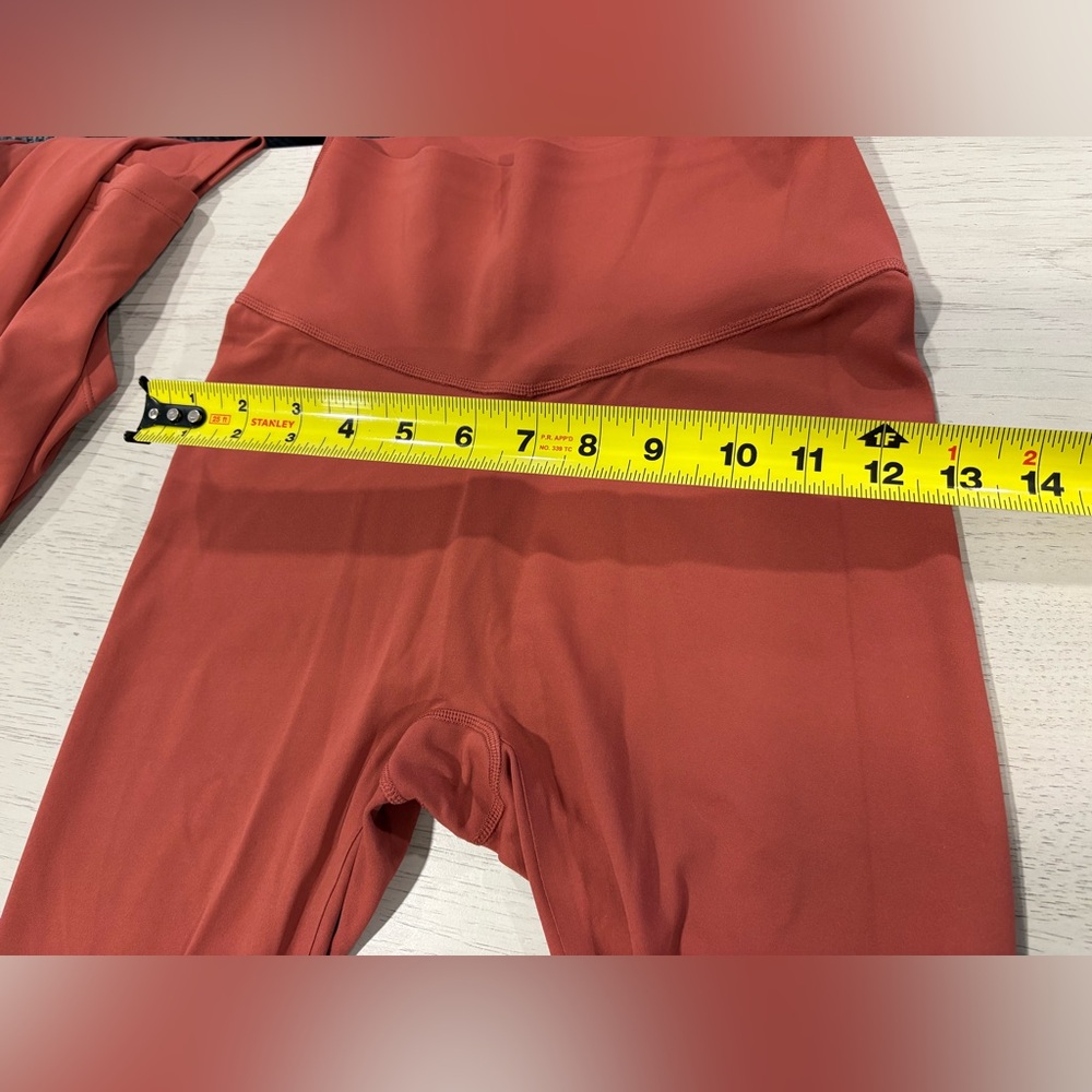 VSX Rust Orange High-Rise Track Leggings Victoria Secret - Picture 4 of 10